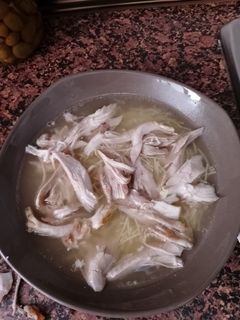 Una foto de Sopa de pollo