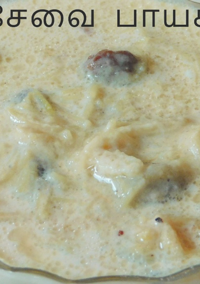 கோதுமை சேவை பாயசம் செய்முறை முக்கிய புகைப்படம்