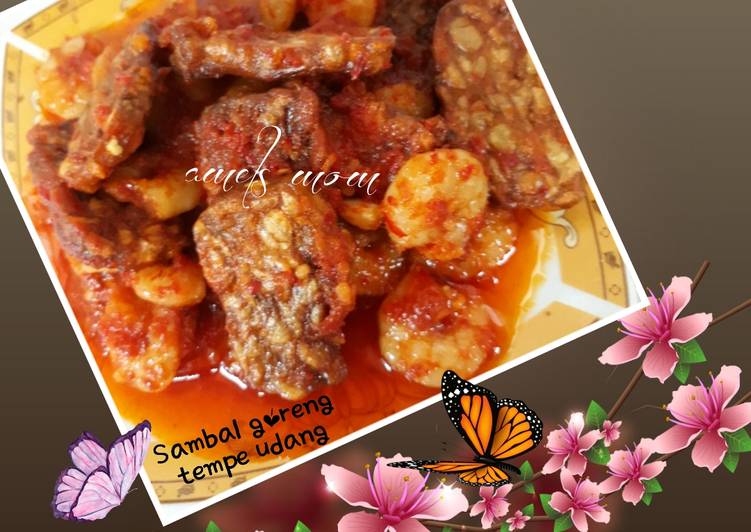 Sambal goreng tempe udang