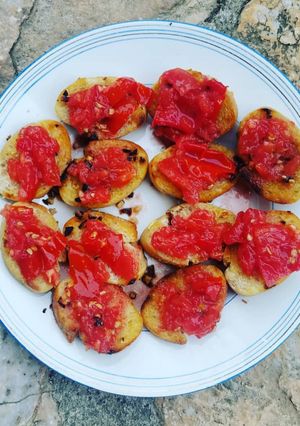 Une photo de <<Pan con tomate>>