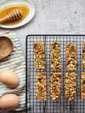 Muesli bars with Protein powder