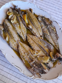 Φωτογραφία της συνταγής Παλαμίδες ψητές 🐟 με μουσταρδάτο λαδολέμονο 🍋