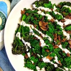 A picture of Green Goddess Stir-fry With Ranch Dressing (Vegetarian).