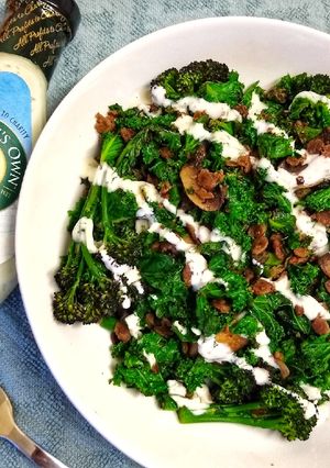 A picture of Green Goddess Stir-fry With Ranch Dressing (Vegetarian).