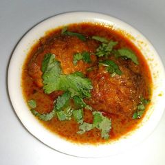 Egg curry A picture of Egg curry.