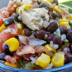 A picture of Pico De Gallo Chicken Salad.