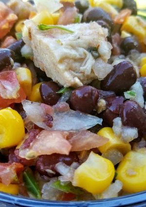 A picture of Pico De Gallo Chicken Salad.