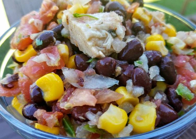 Steps to Make Homemade Pico De Gallo Chicken Salad