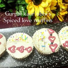 A picture of Spiced love muffins 🧁.