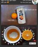 Đậu hũ non yến mạch sốt cam