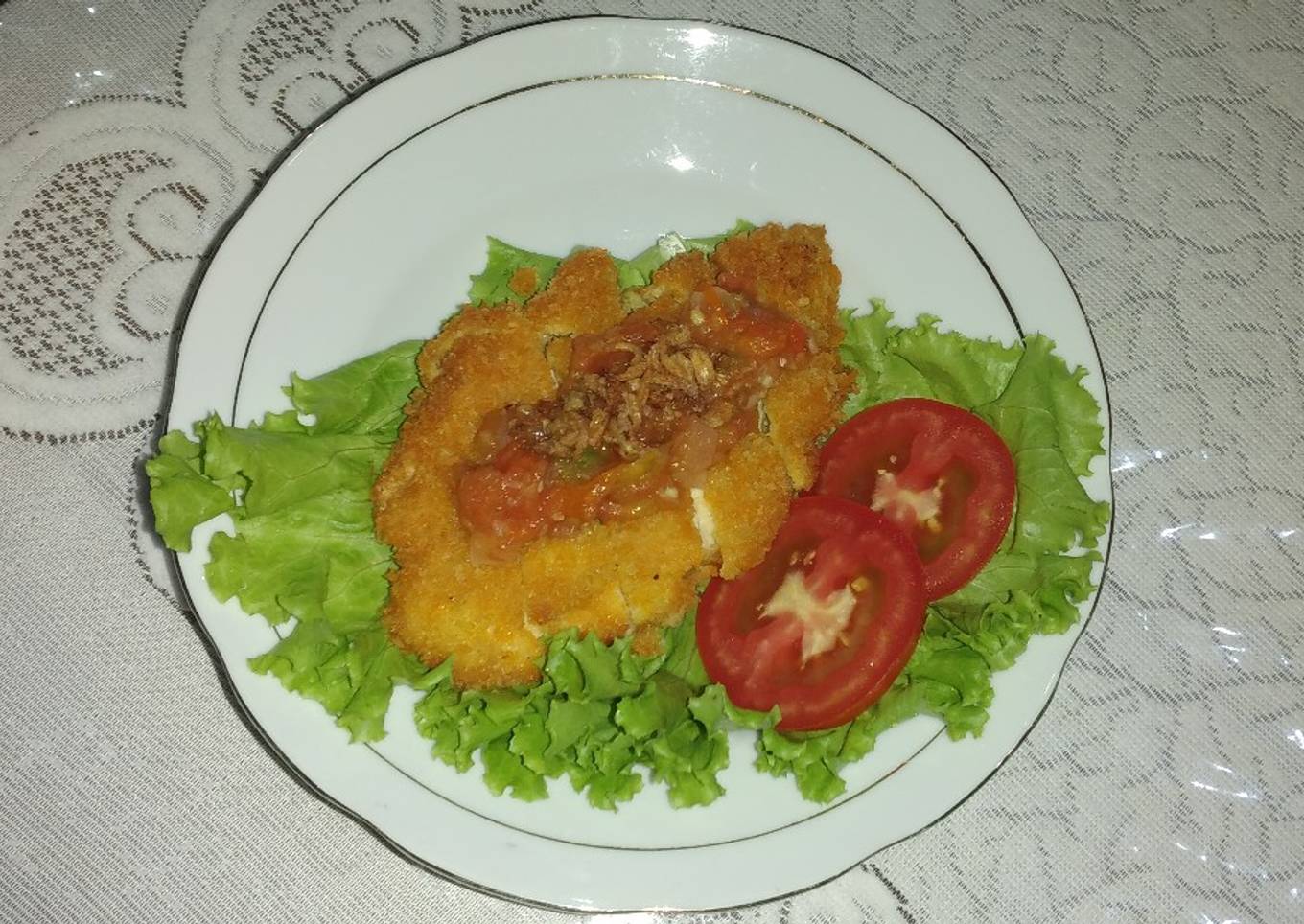 Chicken Katsu Sambal dusun