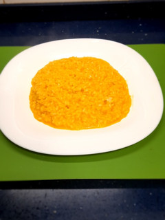 Una foto de Risotto de azafrán