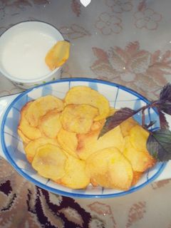 عکسی از دستور چیپس ترد خوشمزه 😋😋