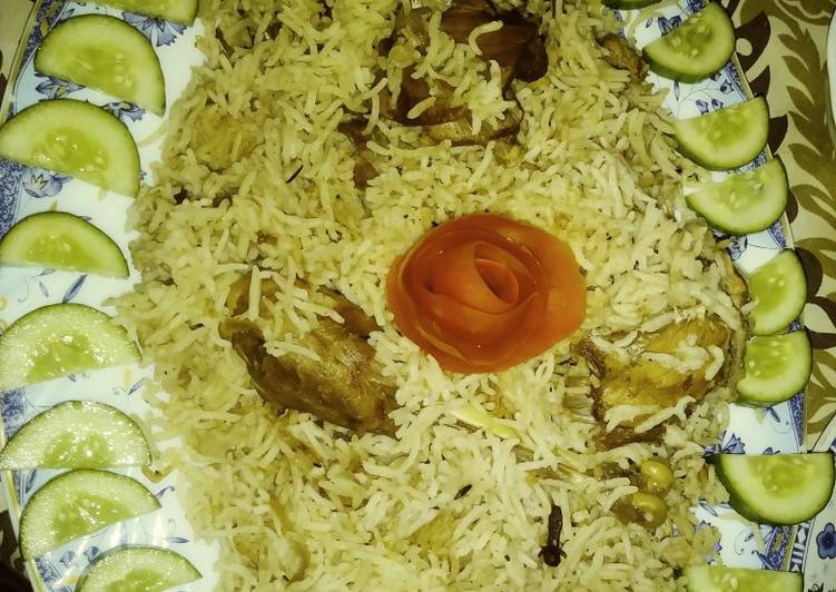 Simple Way to Make Homemade Desi murgh pulao