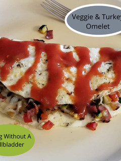 A picture of Veggie & Turkey Omelet.
