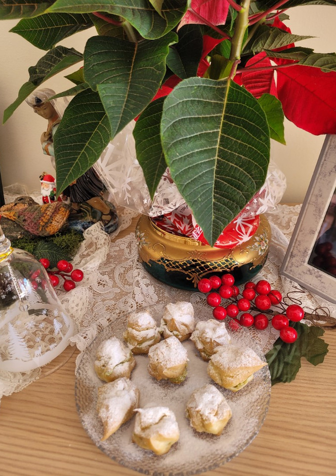Una foto de Lionesas de crema de pistachos para estas Navidades