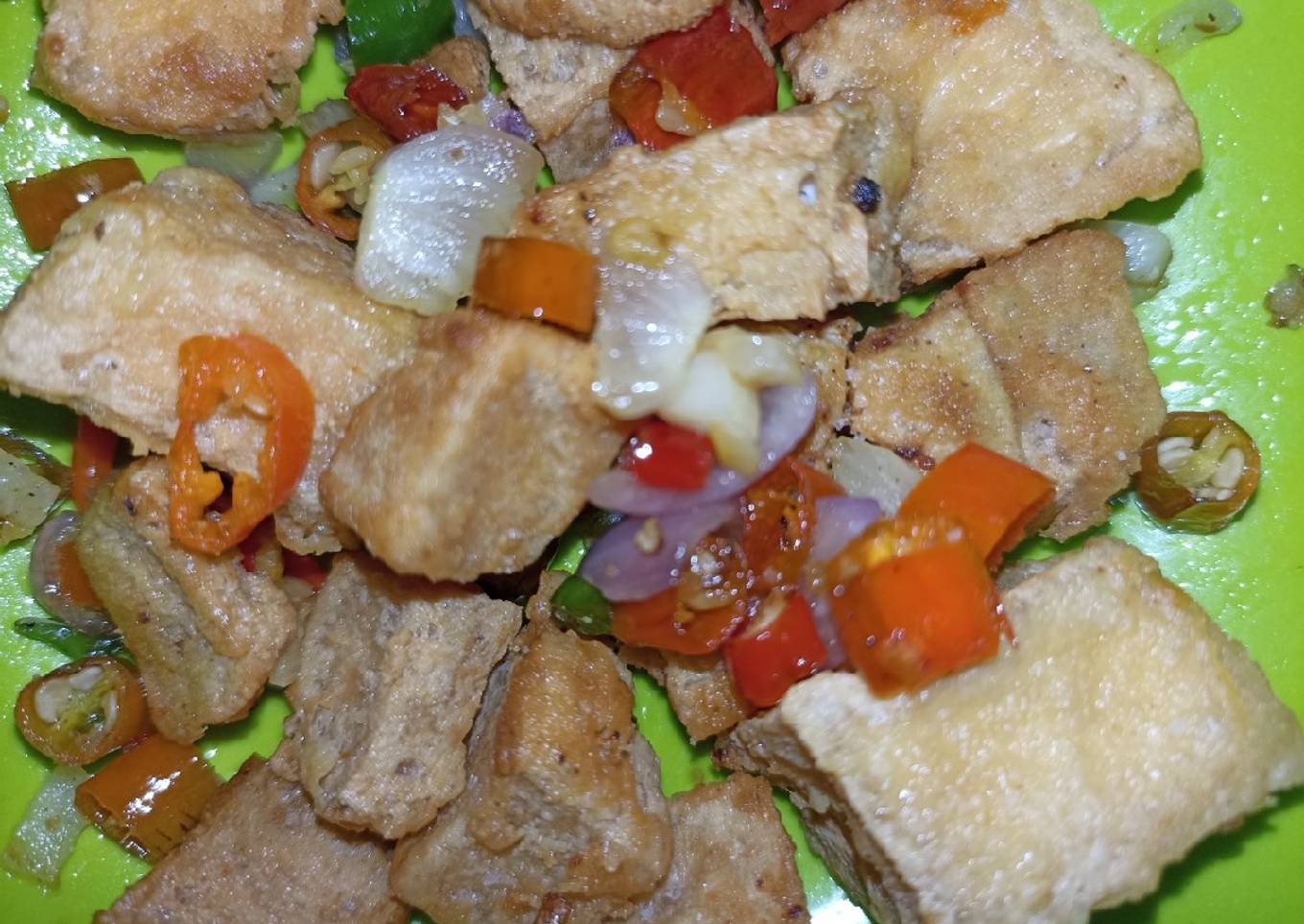 Tahu Cabai Garam