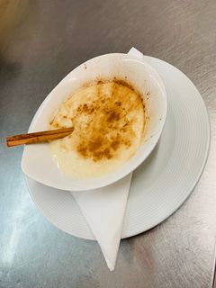 Una foto de Arroz con leche y canela