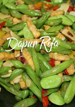 Foto resep Tumis Pedas (tempe, buncis, pete)