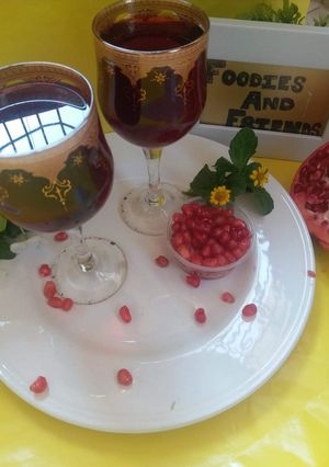 A picture of Pomegranate juice.
