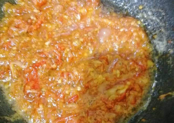 Sambel mercon ala mona 🤤