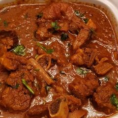 A picture of Rajasthani Lal Maas.