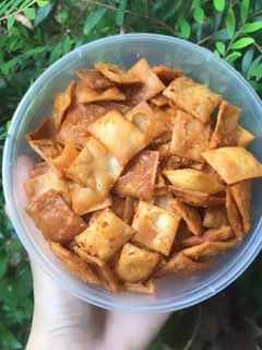 Foto resep Cemilan Simpel, Pangsit Goreng