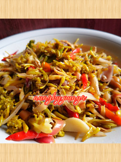 Foto resep Tumis bunga pepaya kecombrang
