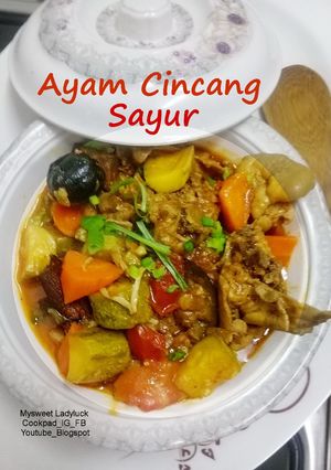 Foto resep Ayam Cincang Sayur Arabian
