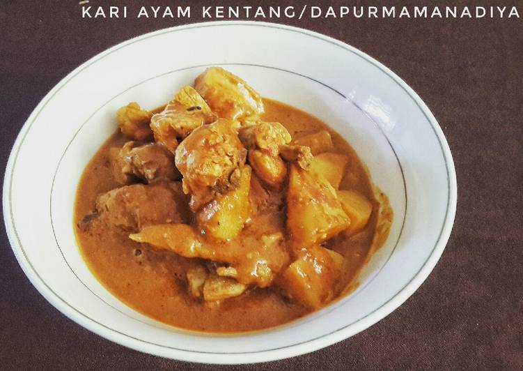 Kari ayam kentang