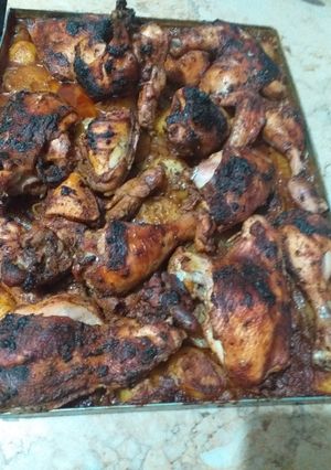صورة لوصفة فراخ بالبطاطس