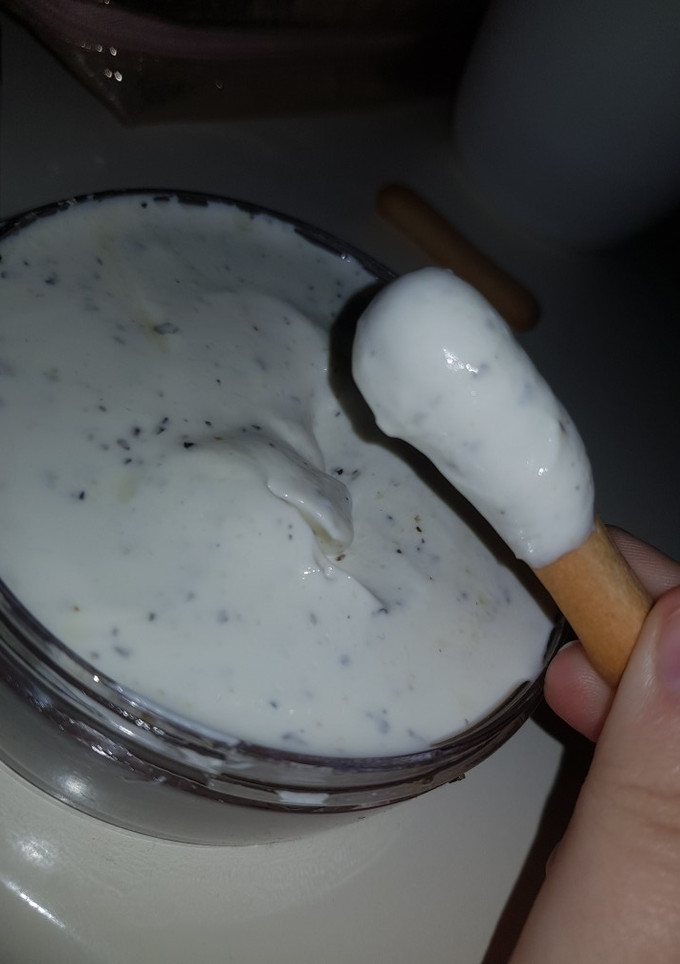 Una foto de Salsa de yogurt