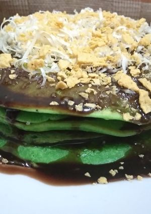 Foto resep Pancake greentea
