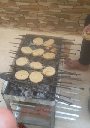 صورة لوصفة الكبة المشوية