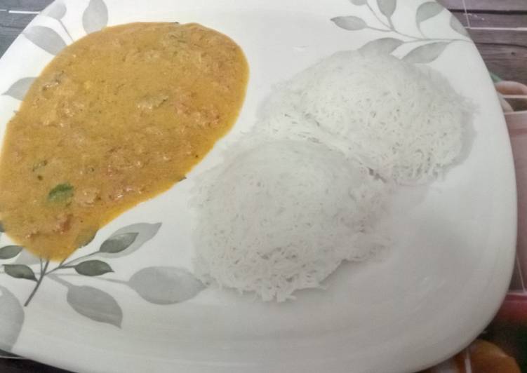 Tomato kurma for Idiyappam