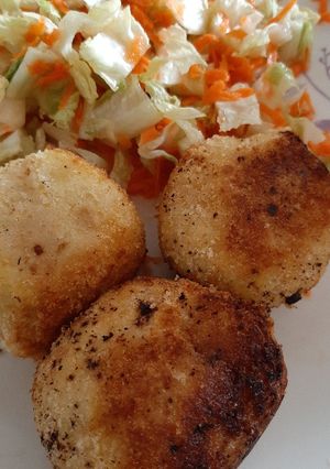 Una foto de Papas rellenas