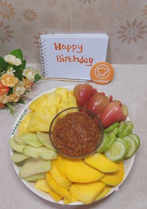 Foto resep Rujak Buah Untuk Cookpad🎁🥳