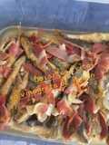 Bocartes en vinagreta de jamón serrano 🐖🐽