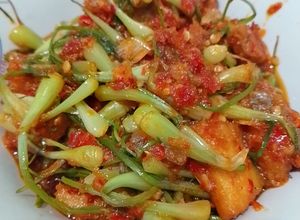 Foto resep Tumis lengkio jambal asin