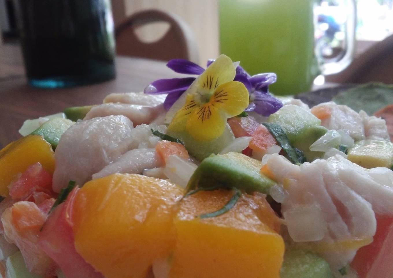 Ceviche tropical