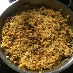 A picture of Mushroom Rice.