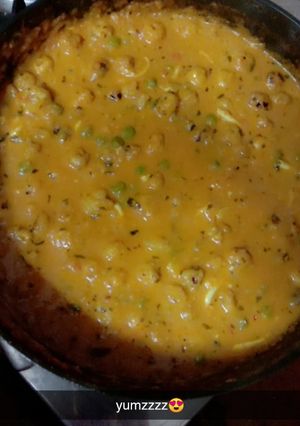 A picture of Matar makhane ki sabzi.