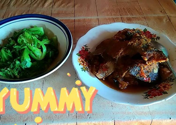 Menu sabtu : patin balado + tunasan