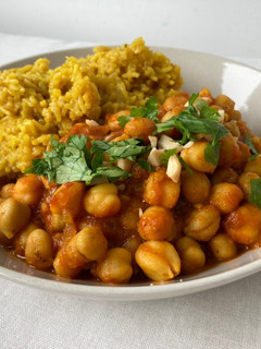 Una foto de Chana Masala (चना मसाला)