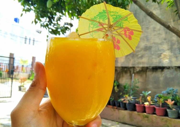 Resep 17. Jus Mangga Kweni yang Bisa Manjain Lidah