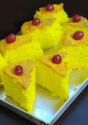 স্পঞ্জ কেক (sponge cake recipe in Bengali) রেসিপির প্রধান ছবি