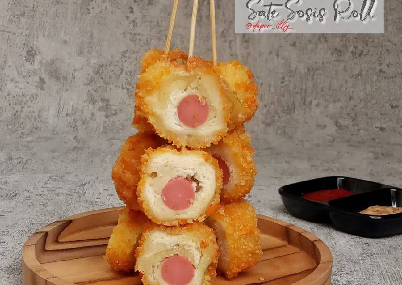 Sate Sosis Roll