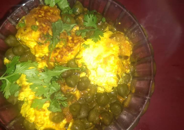 Recipe of Favorite Hara Chana Paneer