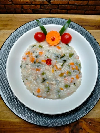Cara Mudah Membuat Resep Bubur Ayam dan Sayur yang Bisa Manjain Lidah Anti Ribet, Uenak Banget