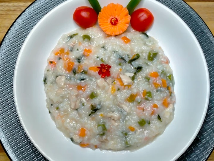 Cara Mudah Membuat Resep Bubur Ayam dan Sayur yang Bisa Manjain Lidah Anti Ribet, Uenak Banget